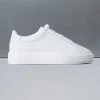 Basic Essential Leather Trainer - Triple White