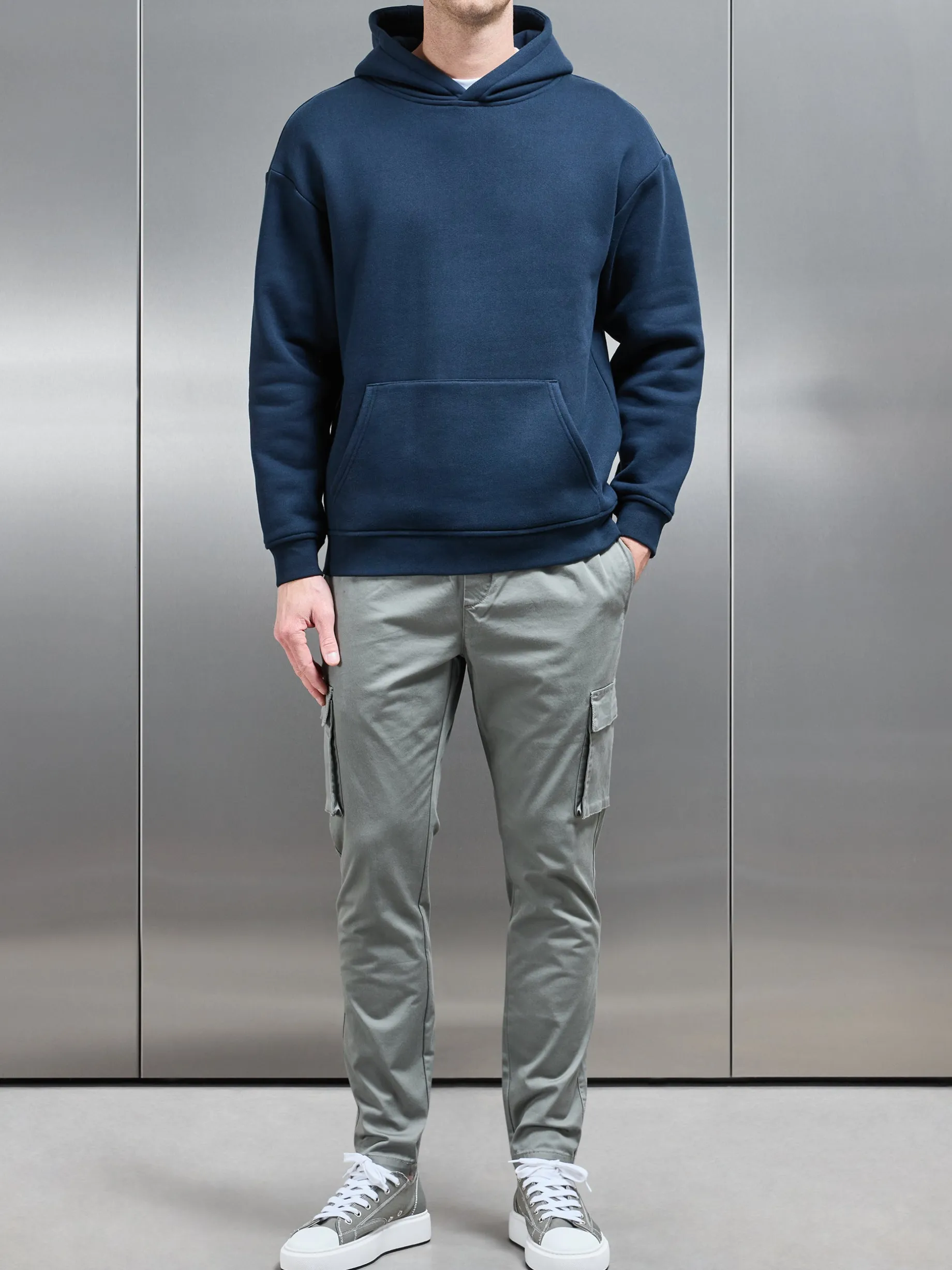 Cotton Cargo Pant - Olive