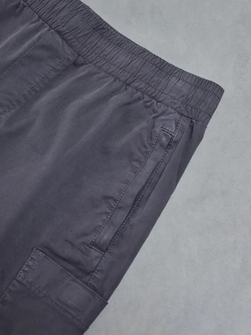 Garment Dye Cargo Short - Grey