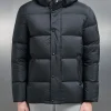 Goose Down Short Length Jacket - Black