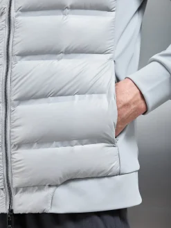 Hybrid Puffer Jacket - Mid Grey