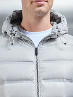 Hybrid Puffer Jacket - Mid Grey