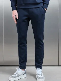 Interlock Jersey Essential Jogger - Navy