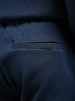 Interlock Jersey Essential Jogger - Navy