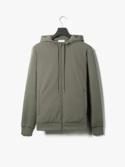Interlock Jersey Hybrid Windbreaker - Sage