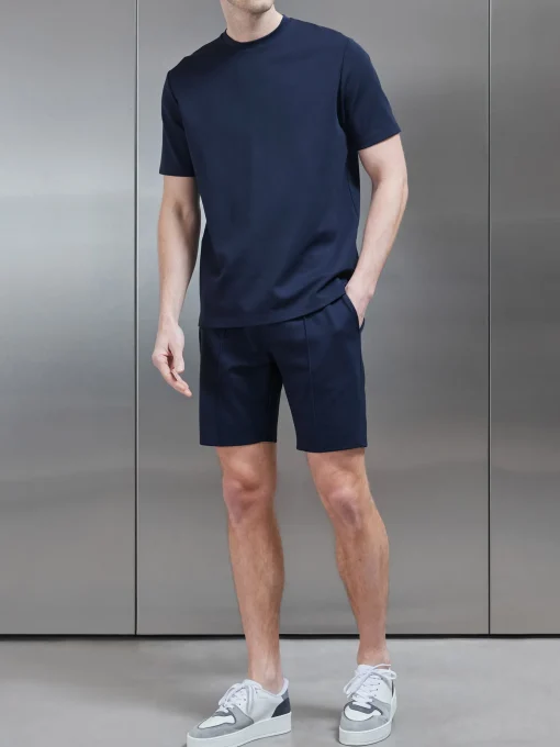 Luxe Essential T-Shirt - Navy