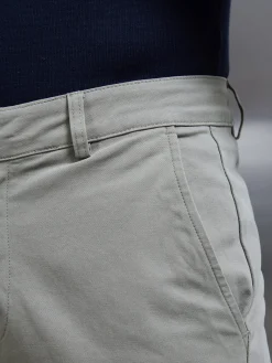 Mid Weight Tailored Chino Trouser - Olive