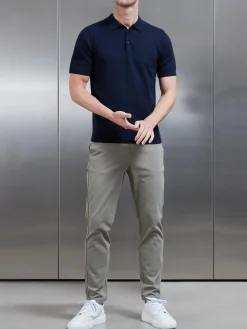 Mid Weight Tailored Chino Trouser - Olive