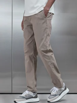 Regular Fit Chino Trouser - Taupe