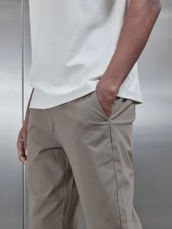 Regular Fit Chino Trouser - Taupe