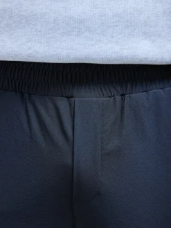 Relaxed Fit Nylon Trackpant - Navy