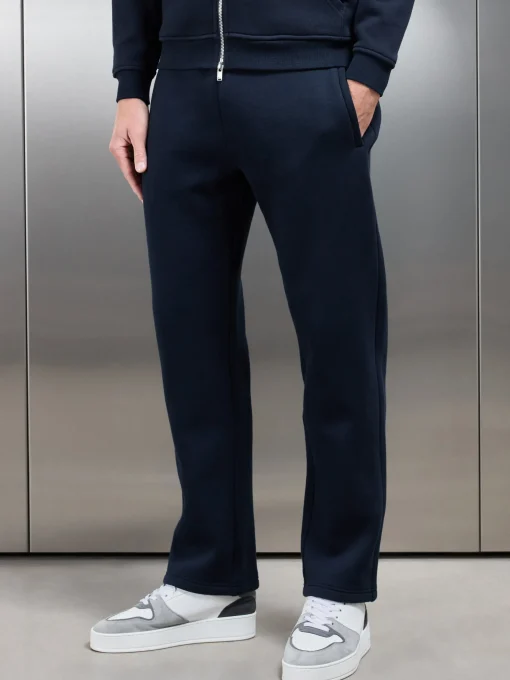 Relaxed Fit Straight Leg Jogger - Navy