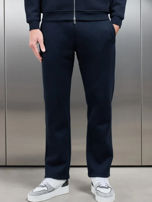 Relaxed Fit Straight Leg Jogger - Navy