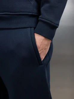 Relaxed Fit Straight Leg Jogger - Navy
