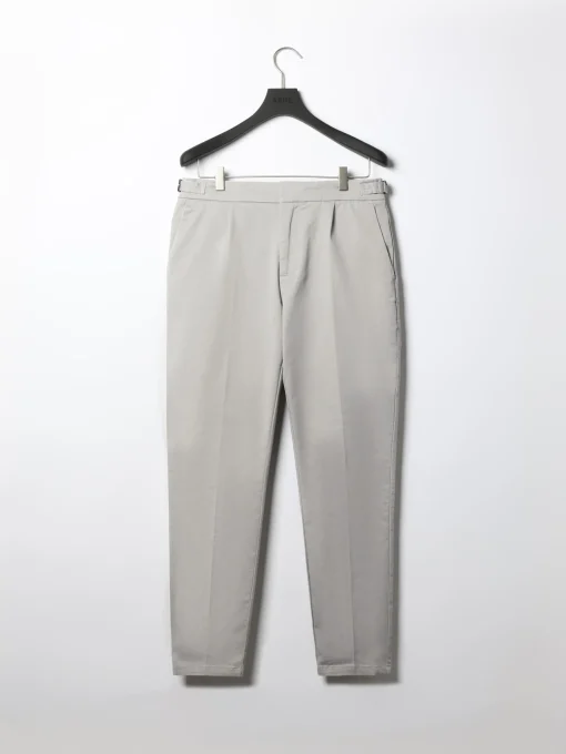 Side Adjuster Tailored Chino Trouser - Stone
