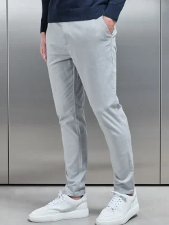 Slim Fit Chino Trouser - Mid Grey