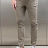 Slim Fit Denim Jeans - Olive