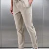 Smart Casual Trouser - Stone
