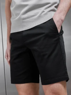 Tailored Chino Short - Black