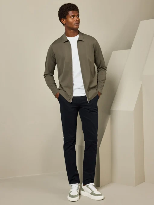 Tailored Chino Trouser - Navy