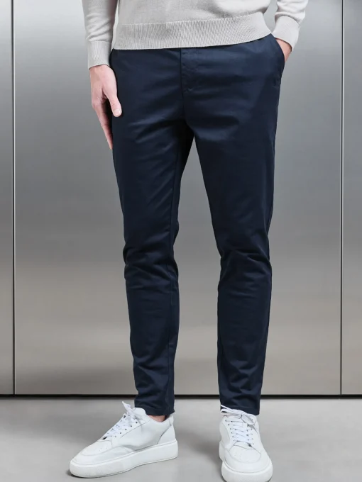 Tailored Chino Trouser - Navy