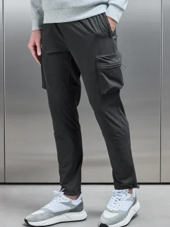 Technical 3D Cargo Pant - Slate Grey