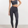 Womens Active Legging - Slate Blue