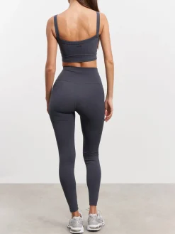 Womens Active Legging - Slate Blue