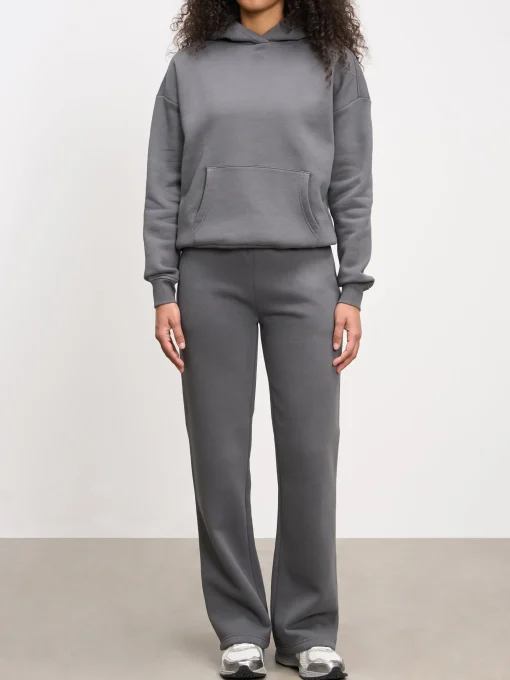 Womens Neoprene Hoodie - Grey