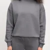 Womens Neoprene Sweatshirt - Grey