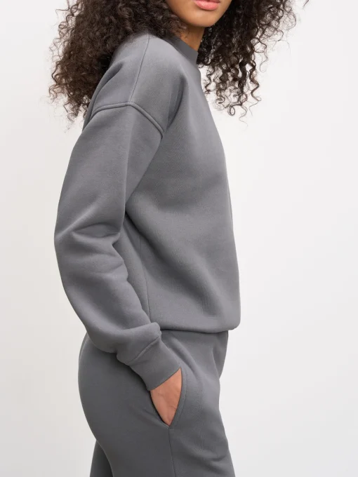 Womens Neoprene Sweatshirt - Grey