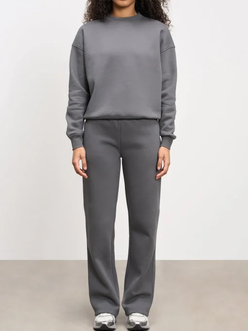 Womens Neoprene Sweatshirt - Grey