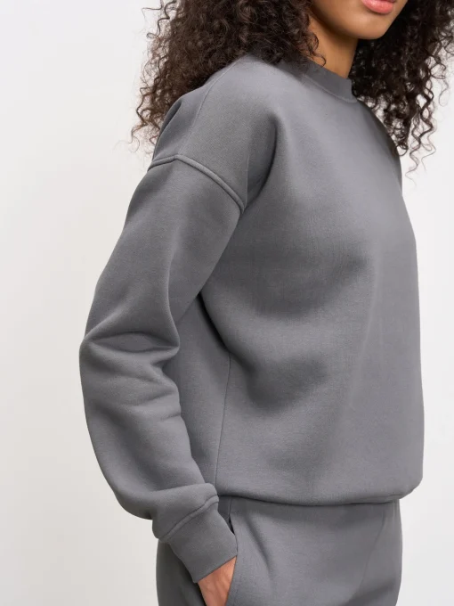 Womens Neoprene Sweatshirt - Grey