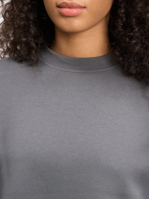 Womens Neoprene Sweatshirt - Grey