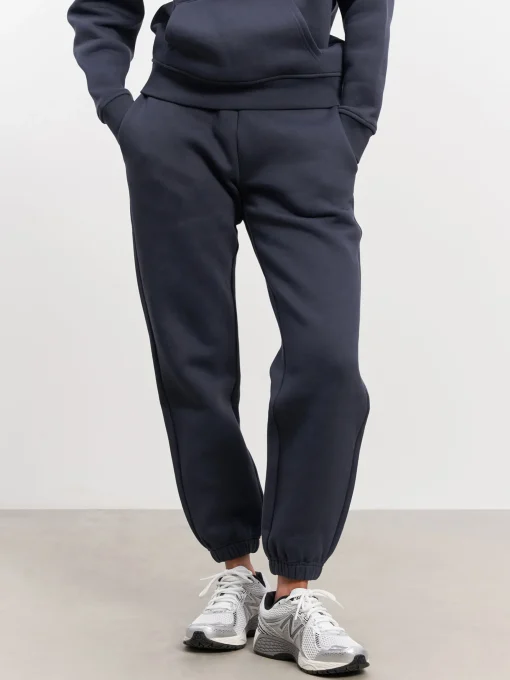 Womens Relaxed Cuffed Jogger - Slate Blue