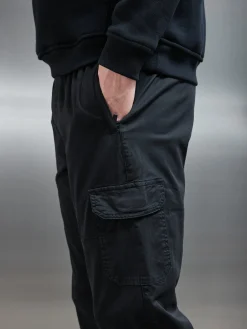 Worker Cargo Pant - Black